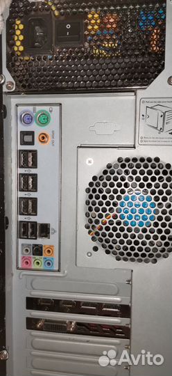 Игровой компьютер на Intel, SSD, HDD, RX 570