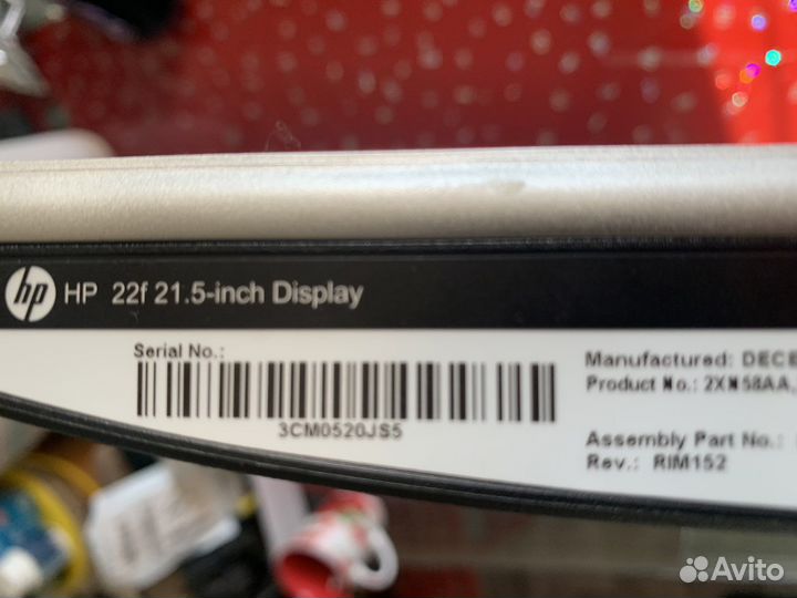 Монитор hp 22f