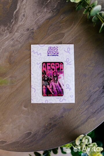 Стикеры объемные