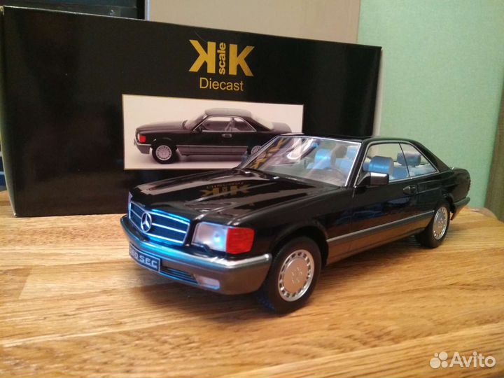 Mercedes Benz 560 SEC C 126 (W 126), 1/18, K&K