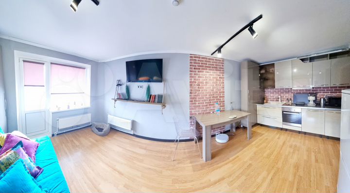 1-к. квартира, 39,1 м², 1/7 эт.