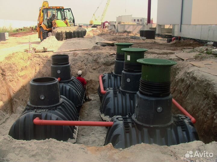 Септик Малахит 8 под ключ