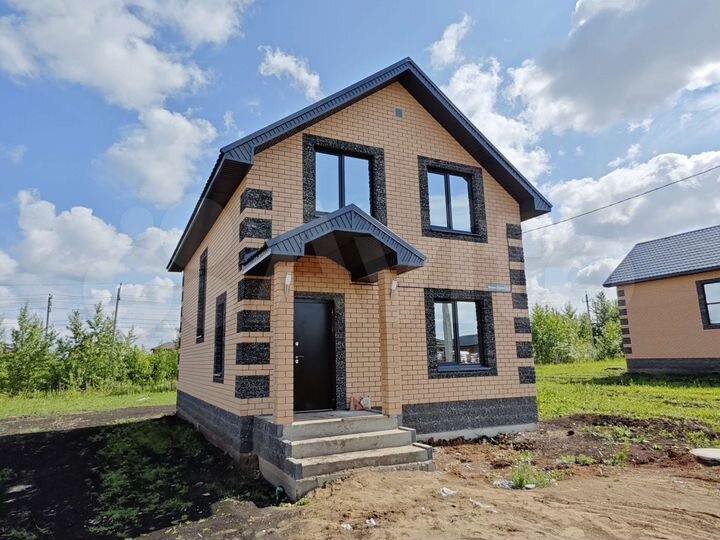 Коттедж 115 м² на участке 6,5 сот.