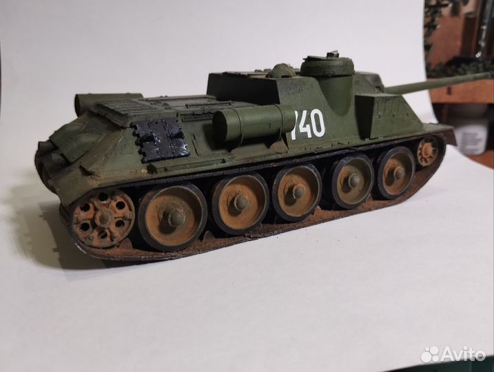 Модель танка су-100 1/35