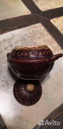 Глиняный горшок для запекания
