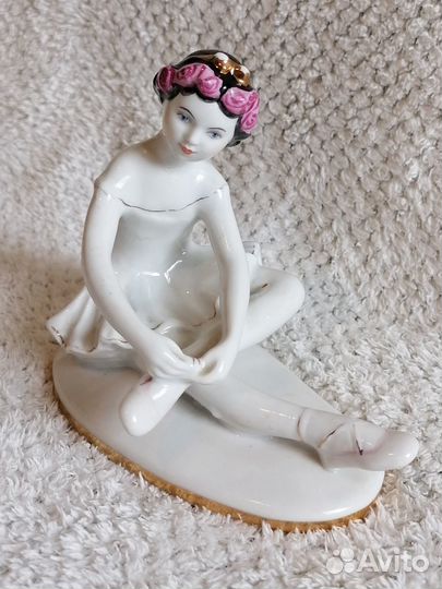 Юная балерина статуэтка фигурка лфз СССР
