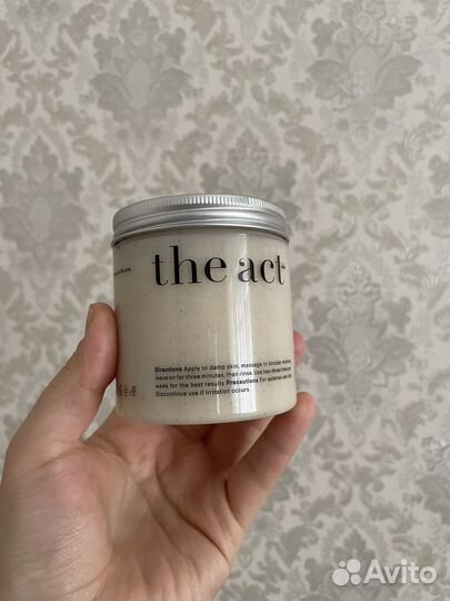 Скраб для тела the act