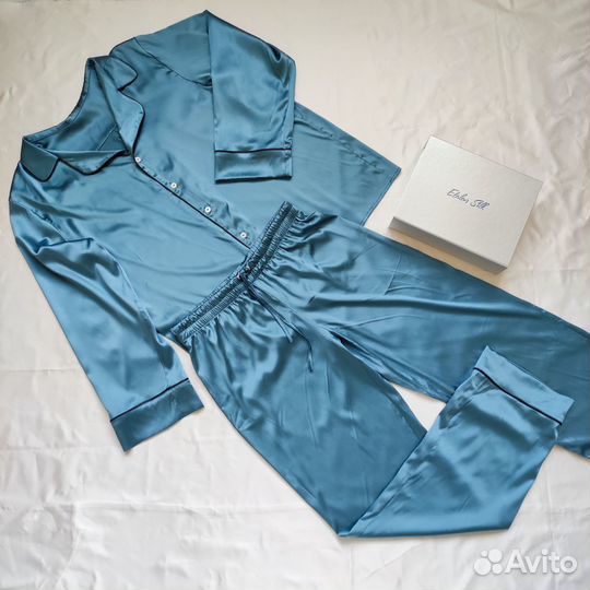 Пижама из натурального шёлка, мужская, 19 моми