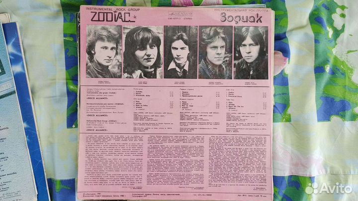 Виниловые пластинки большие