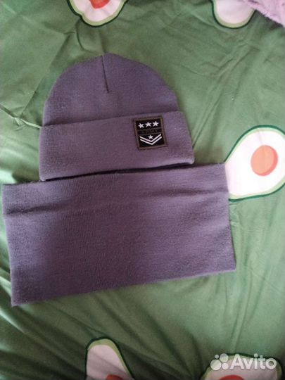 Комплект. шапка+ снуд
