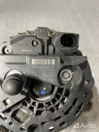 Генератор 140А Фольксваген Гольф Шкода Фабия CBZ