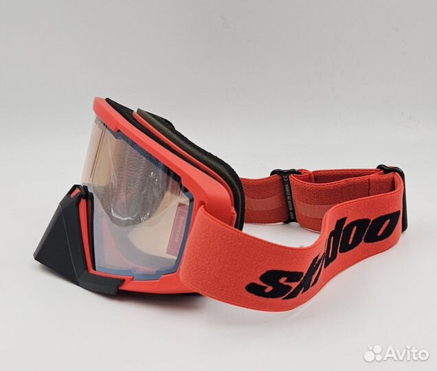 Очки Ski-Doo Trench Goggles One size Red