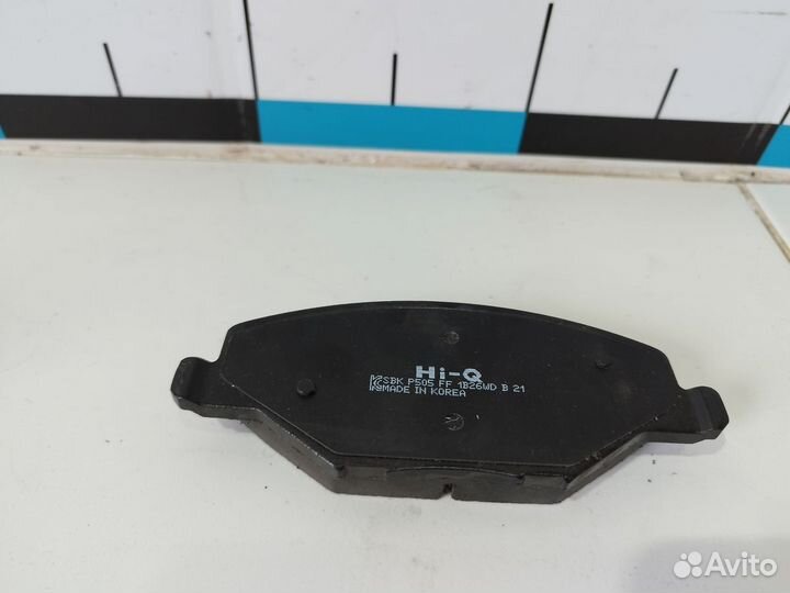 Колодки тормозные передние к-кт Skoda Fabia 2007