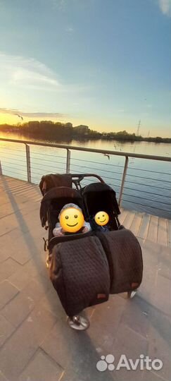 Детские коляски для двойни бу