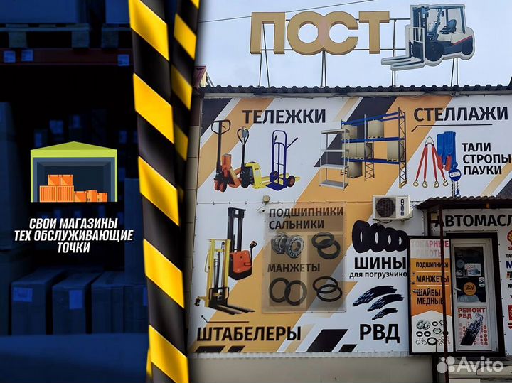 Стеллаж металлический сборный пост