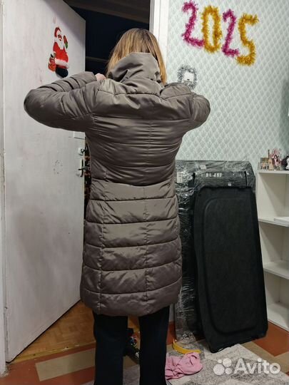 Пуховик зимний женский 42 44 бу