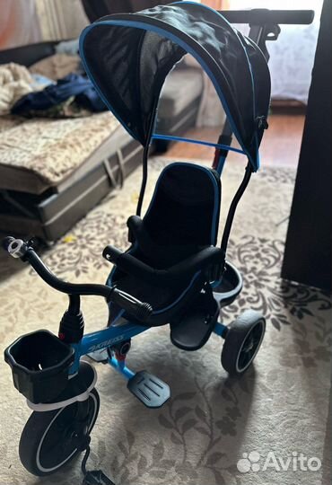 Велосипед трехколесный Kreiss с тентом