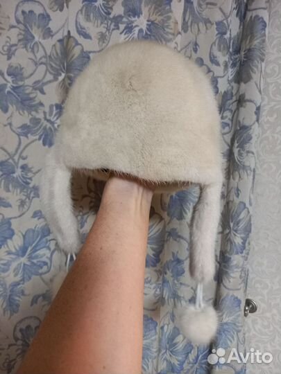 Шапка норковая женская