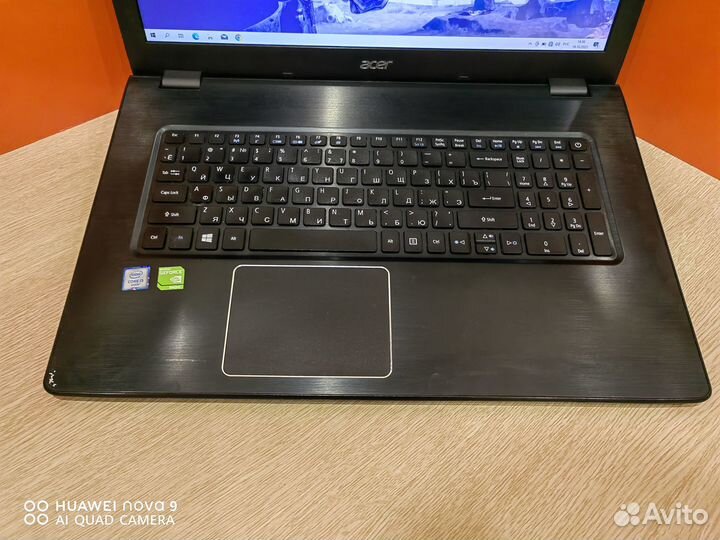 Большой, мощный ноутбук Acer 17.3 Intel/Nvidia/SSD