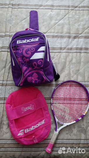Ракетка размер19, рюкзак, чехол для больш. тенниса