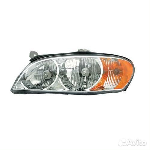 Фара левая с жёлтым поворотником Kia Spectra