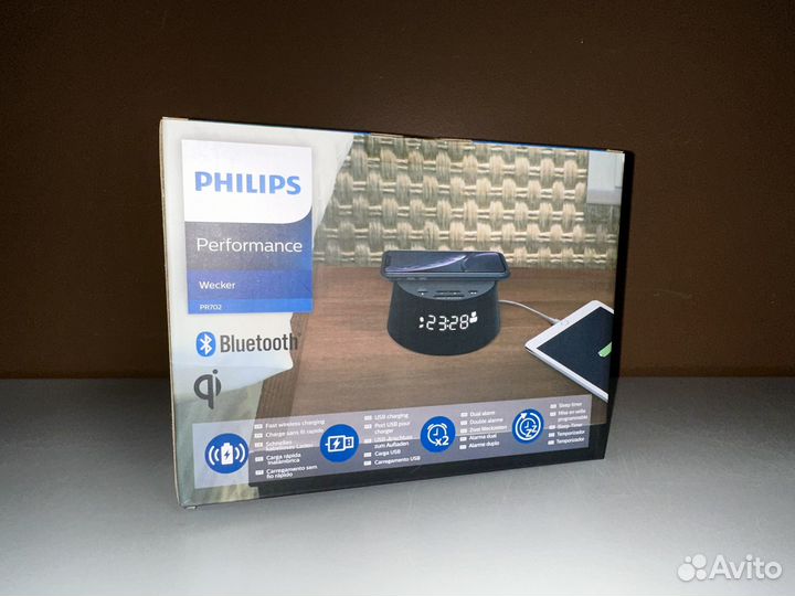 Дисконт Часы с будильником Philips TaPR702/12