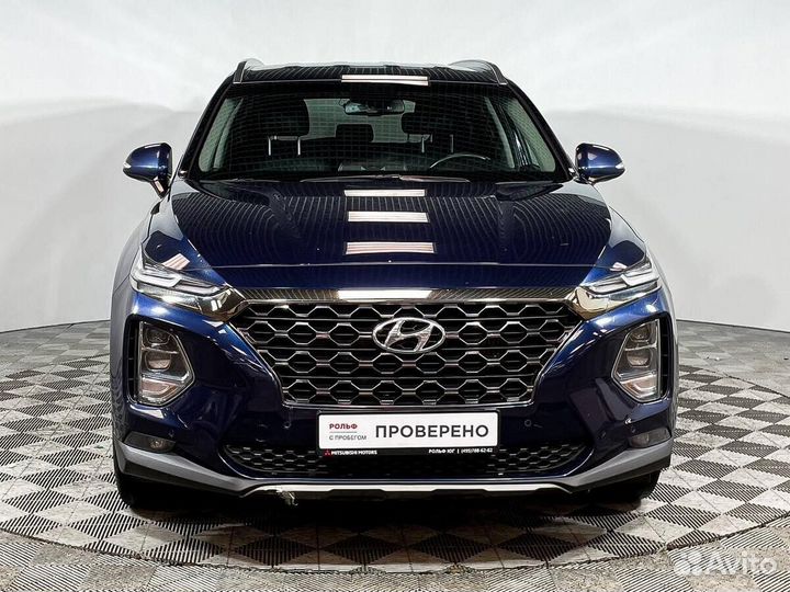 Hyundai Santa Fe 2.2 AT, 2020, 85 439 км