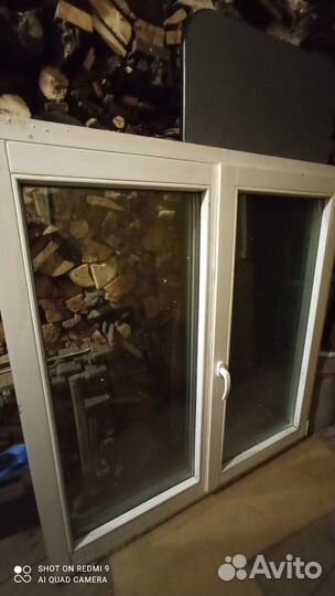 Окно б/у деревянное