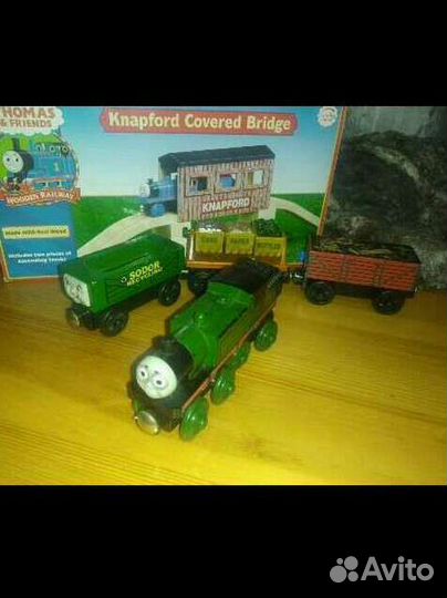 Томас & друзья Кран rocky & front CAR & back CAR