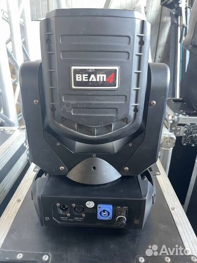 Led beam 4х25 вт светодиодная голова