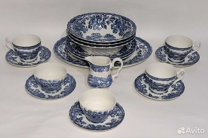 Винтажная посуда англия tonquin myott