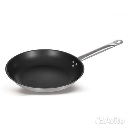 Сковорода Luxstahl 300/50 из нержавеющей стали, ан