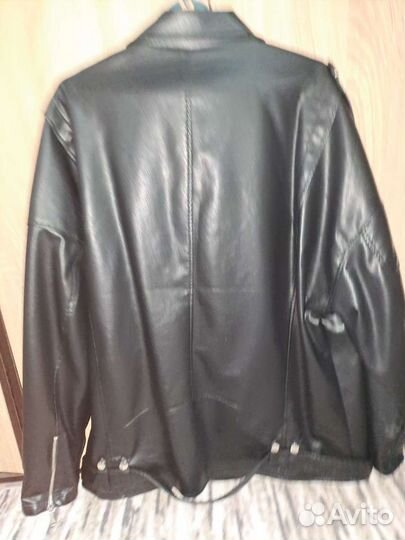 Куртка кожаная женская косуха 60 размер