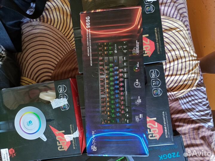 Игровые наушники Bloody, под восстановление