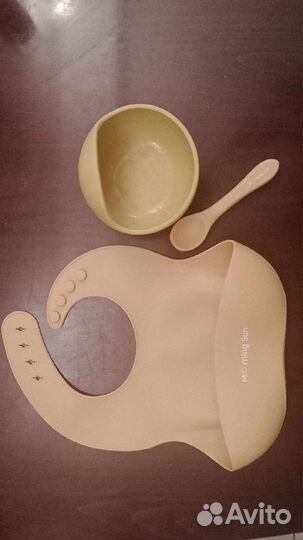 Набор посуды для малышей Morning Sun, силиконовая