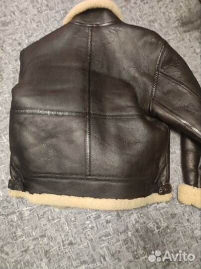 Дублёнка пилот авиатор