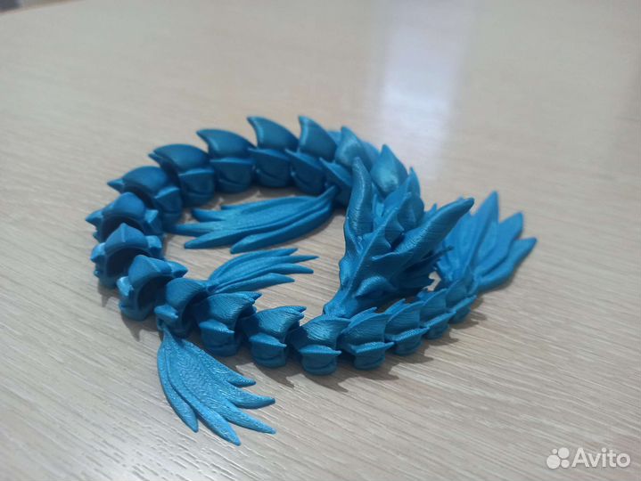Подвижный дракон, 3D печать