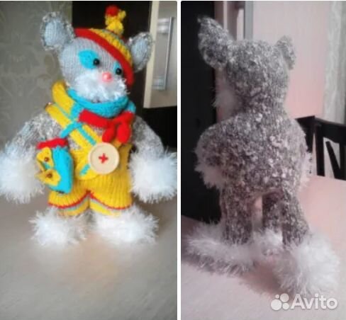 Вязанные игрушки ручной работы
