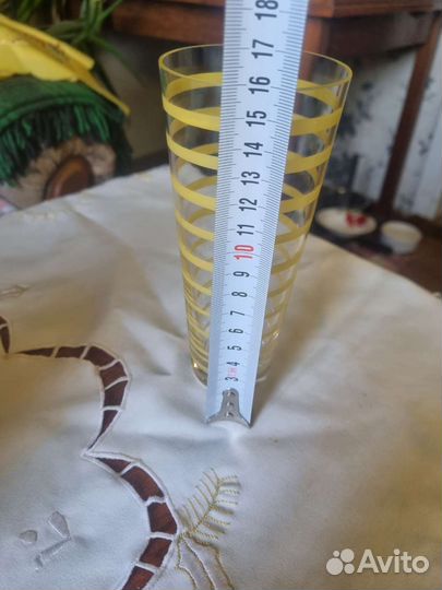 Новая ваза для невысоких цветов, стекло, СССР