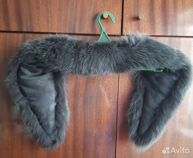 Меховой воротник песец