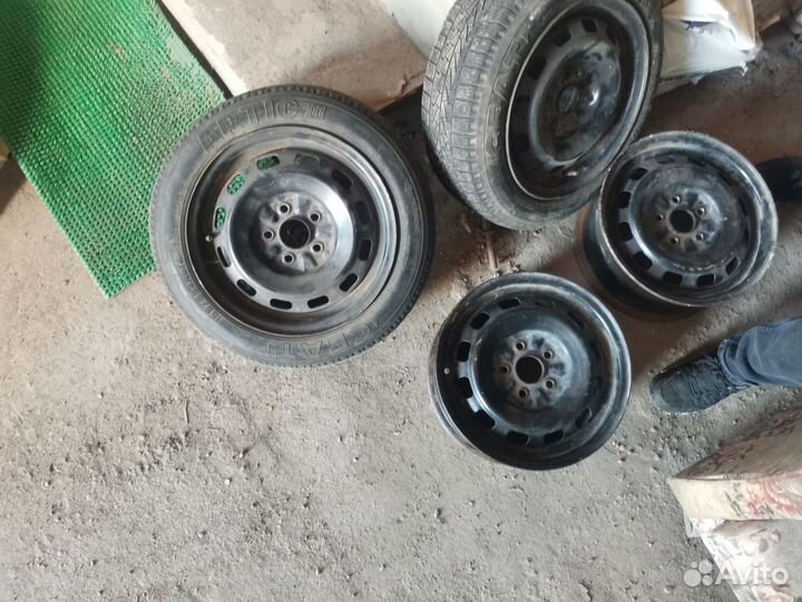 Диски r14 5x100 штампы с поло