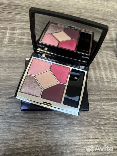 Палетка теней Dior pink corolle