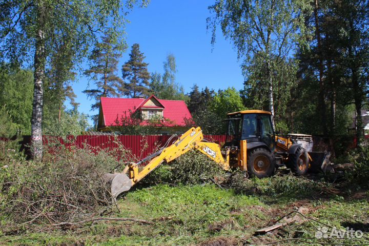 Услуги экскаватора погрузчика jcb в Детчино