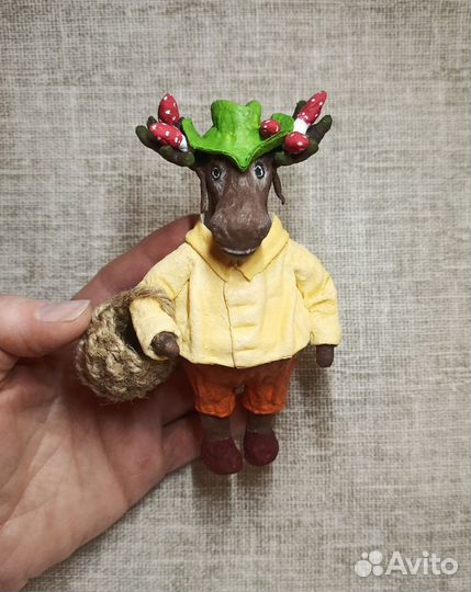 Ватная игрушка