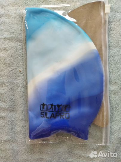 Шапочка для плавания silapro взрослая