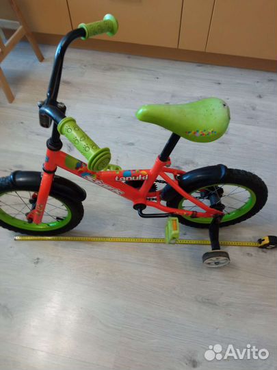 Детский велосипед 4-х колесный 3-6 лет