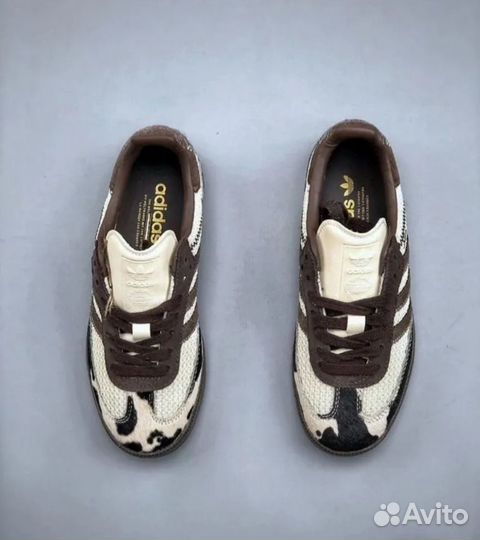 Новые кеды Adidas Samba x Notitle Cow Print