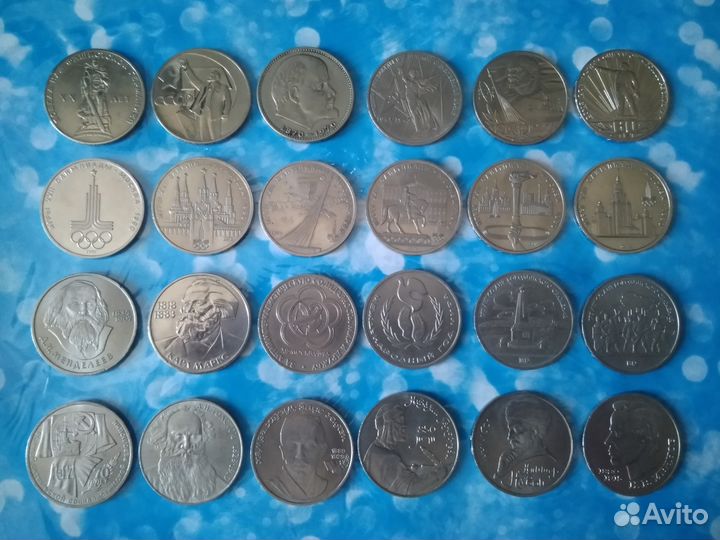 Юбилейные рубли СССР