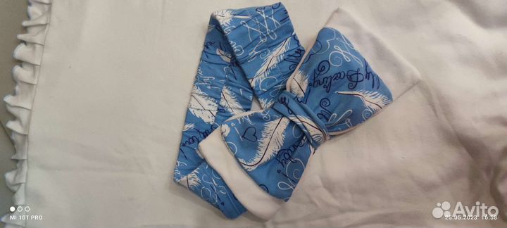 Комплект на выписку для мальчика летний