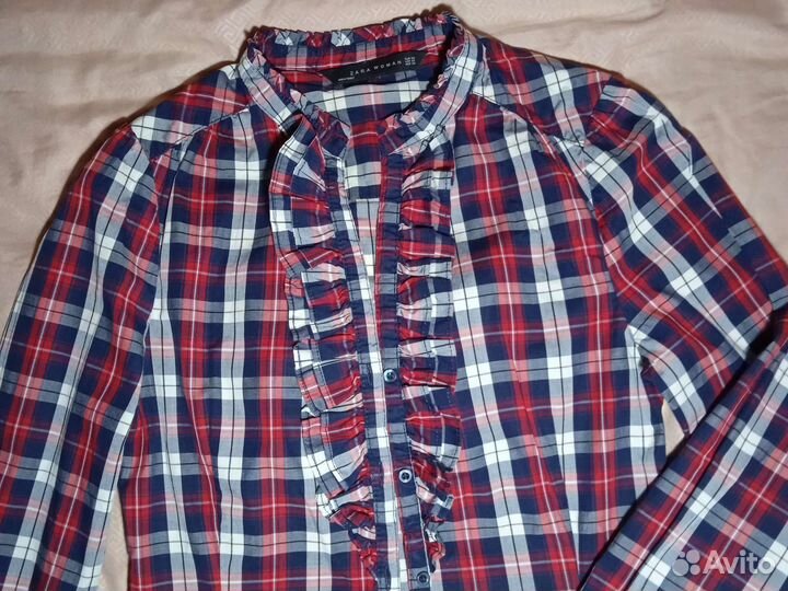Рубашка zara xs